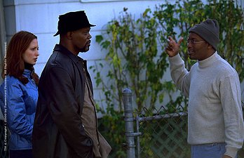 John directing Toni and Sam