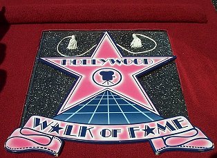 The star before the unveiling